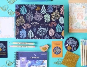 Box foret enchantee saperlipapier