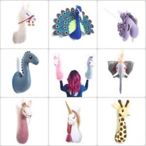 trophee animaux feutrine happinessdco