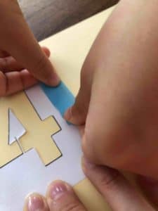 tutoriel diy cartes sensorielles nombres titoudou