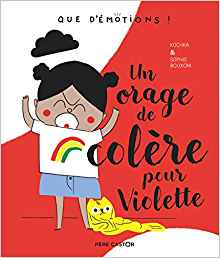 un orage de colere pour violette