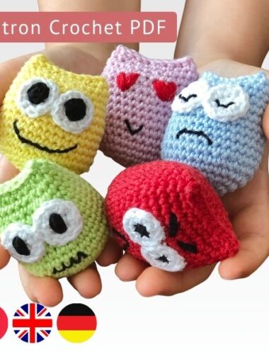 Amimotions – amigurumi au crochet pour apprivoiser les émotions (patron PDF)