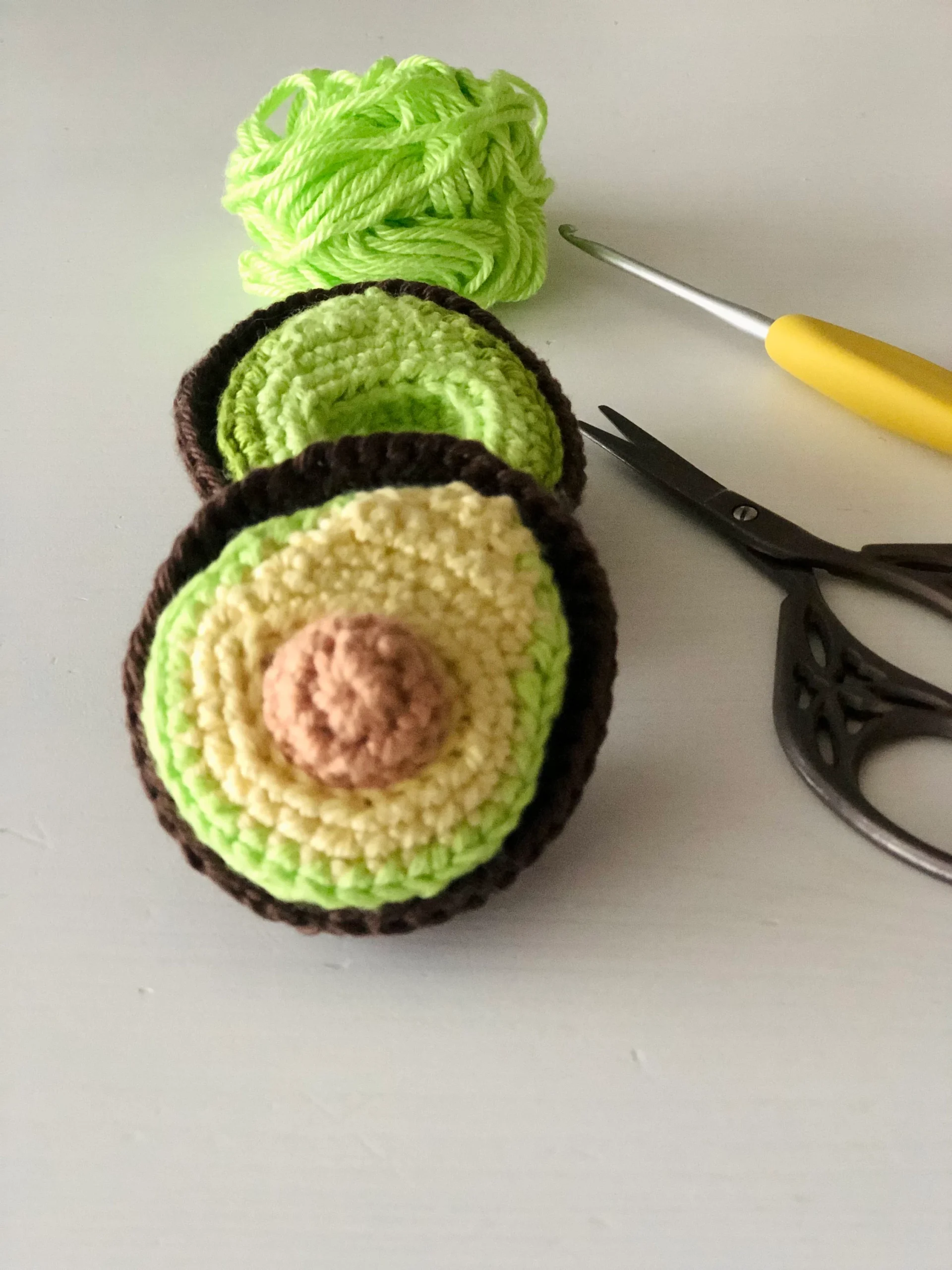 Avocat au crochet – dînette à assembler pour enfant (patron PDF) – Image 4