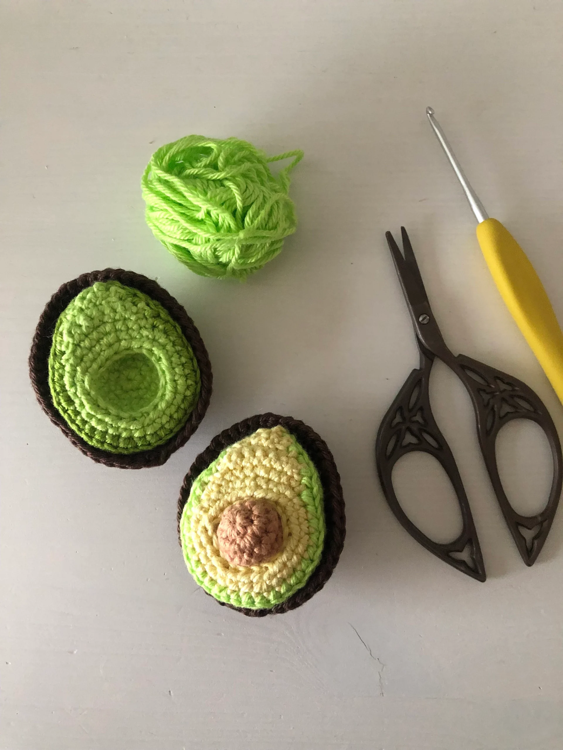Avocat au crochet – dînette à assembler pour enfant (patron PDF) – Image 10