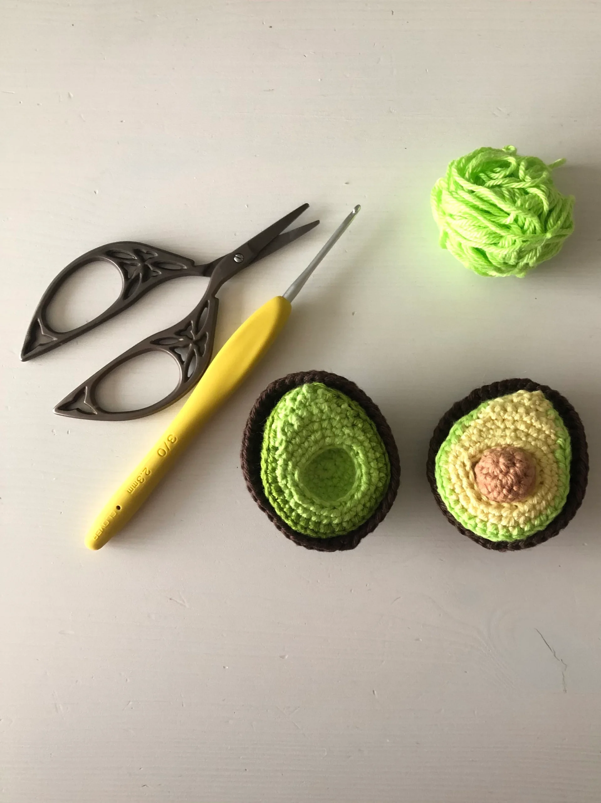Avocat au crochet – dînette à assembler pour enfant (patron PDF) – Image 6